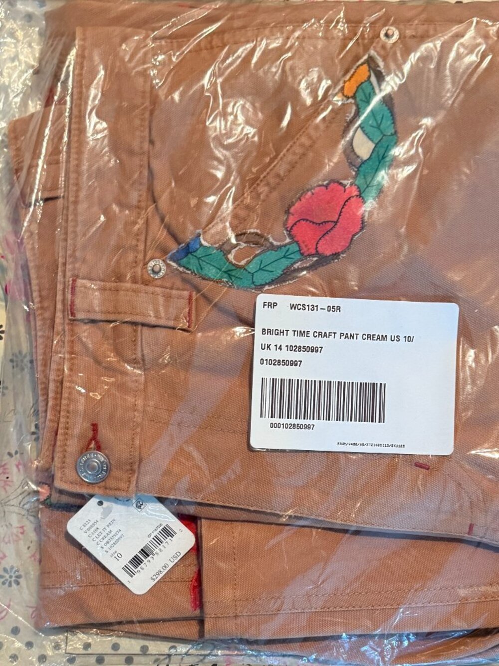 Free People We the Free Bright Time Craft Pants MSRP $298 - Picture 14 of 17